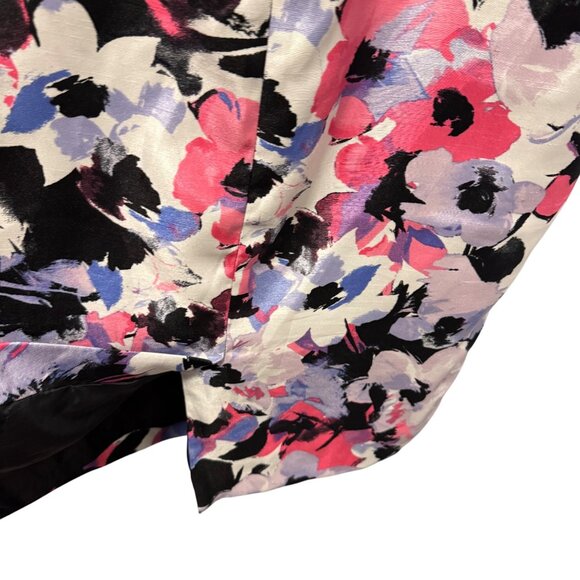Evan-Picone Womens Floral Print Dress / Jacket Set Size 12 Outfit Set - Picture 11 of 12